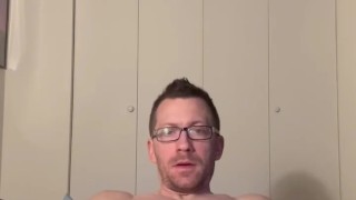 Jerking my 8" cock