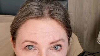 Stepmom caught you masturbating and helped you finish what you started