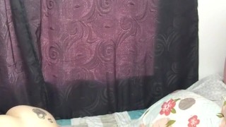 I incite my friend to fuck and ask her to penetrate me with a strap-on