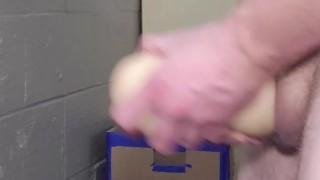 Pocket Pussy Makes Me Cum SloMo Cumshot