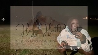 College Slut Squirts in Public