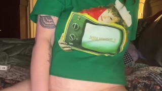 Chery Fucks Herself With Dildo on Edge of Bed - Full Video - Find me on OF CheryTrees