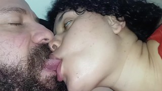 best horny tongue kiss, naughty kiss, asmr kiss, pov kissing🫦💦👅😘😋🤤😵