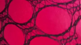 Quicky in Public rest area - fishnets