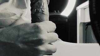 Solo guy jerking off