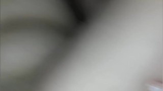 Cum on my lover's face, a quickie and I fill his face with semen!