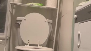 HairyGooner Piggy Anal Toilet Douch