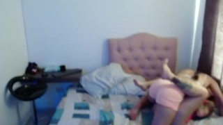 lesbian girls are caught having sex.