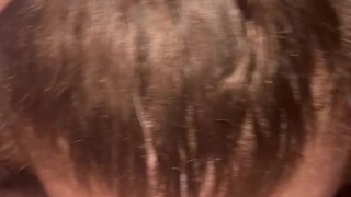 Hubby eating that pretty pink pussy