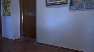 Husband shared his wife outdoors with multiple strangers who creampied her hairy pussy