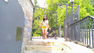 MIDGET PUBLIC SOLO FEMALE OUTSIDE NAKED THONG COSPLAY BEAUTIFUL BROWN