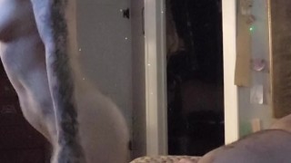 Wife's pussy so good I blow quick