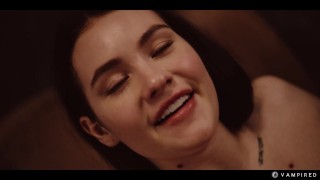 Mature Blonde Vampire Preys On Hot Teenager - Nancy Ace & Matty Mila Red Bites Lesbian Domination