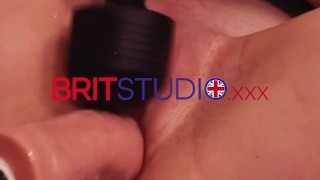 Horny Teen Squirts While Being Drilled By The Fucking Machine