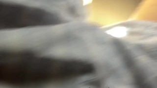 I Let You Peek Under My Sheets At My Hairy Pussy While I Touch Myself