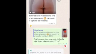 SE PUSO MUY CALIENTE LA SRA MARY POR CHAT