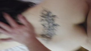 Cum all over my butt plug