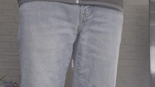 Jeans wetting