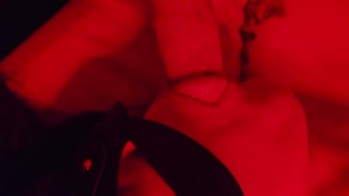 First time cum on face