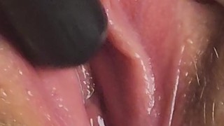 my pussy close up and my favorite mini vibrator