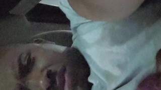 Cum in Car