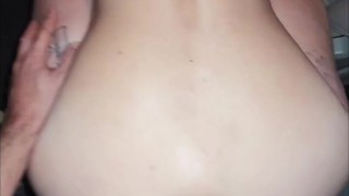 Milf rides my cock and takes a creampie in the car