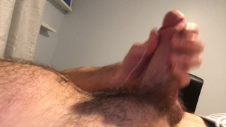 Thick Hairy Cock Cumshot