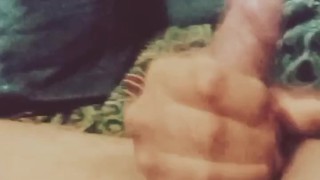 Masturbación matutina con eyaculación