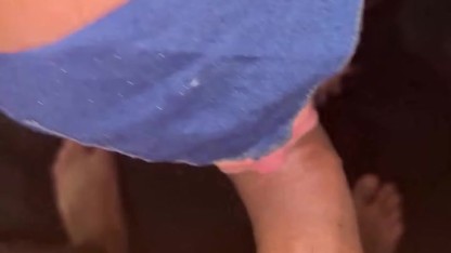 My lover fills my tits with semen and my husband sucks my tits and my lover's cock