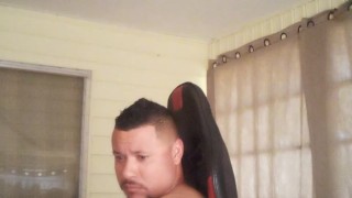 Hot Tattoo Chunky Guy Lonely and Jacking Off