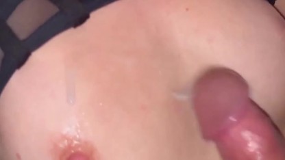 18 year old redhead European gives crazy deepthroat and gets fucked to orgasm