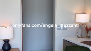 Got Distracted While Stripping and Forgot the Camera Was On