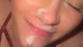 Please cum on my face
