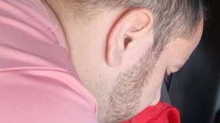 I masturbate an Uber user on my way home.