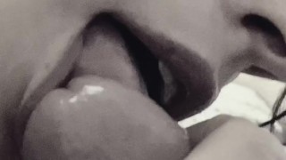 My husband arrives tired from work, I eat his cock gently until he cums