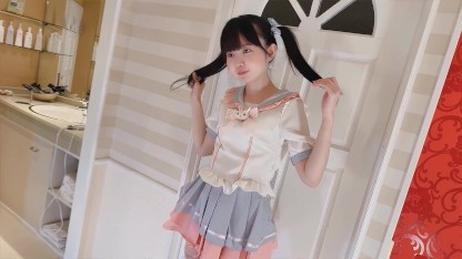 🐣💕【アヘ顔】”おまんこちいさくてごめんなさい🥺フェラしながら”しゅきっしゅきいっ♡”っておちんちんに媚びてばっかりの変態アイドルでしゅ❣️いっぱいおてて繋いでドスケベ握手会だね？💗